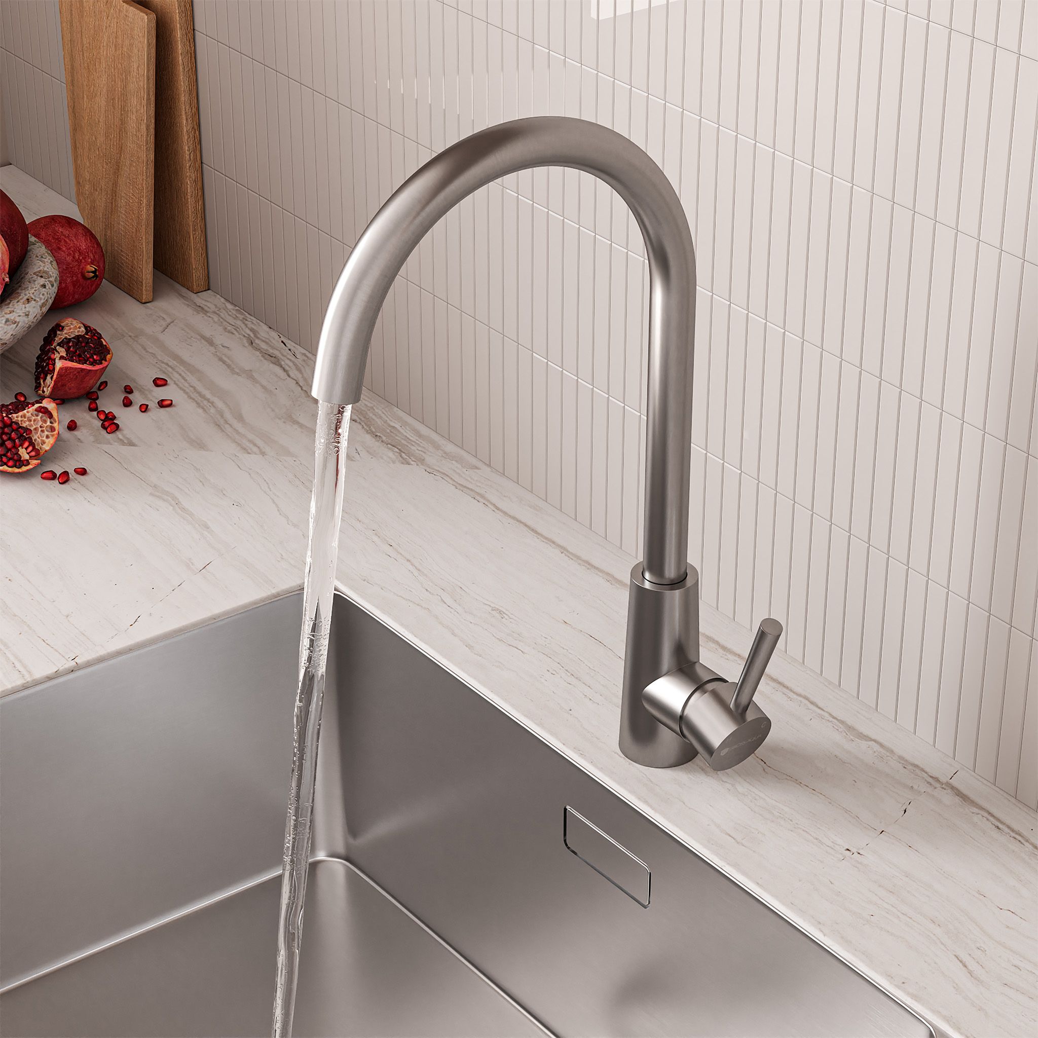 Смеситель для кухни Сталь (Neosteel) 3211611SS