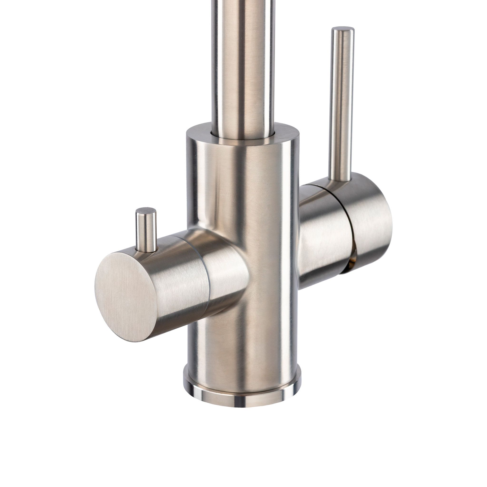 Смеситель для кухни с подключением к фильтру воды Сталь (Neosteel) 3121609SS