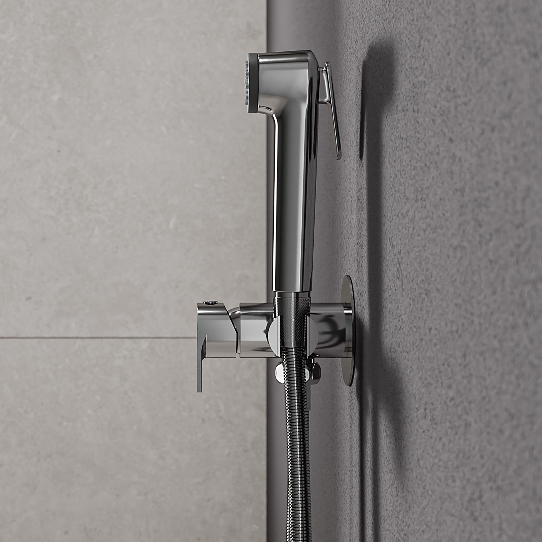 Смеситель c гигиеническим душем встраиваемый Биде (Bidet) GA042601C
