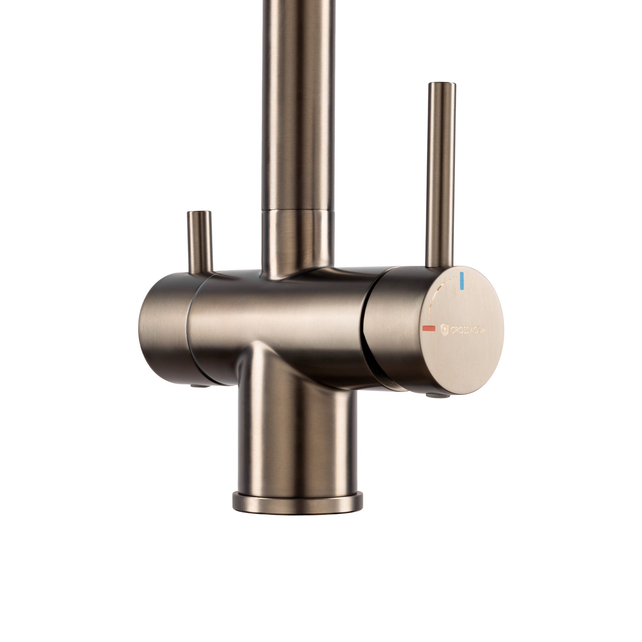 Смеситель для кухни с подключением к фильтру воды Сталь (Neosteel) 3188611SSGMB
