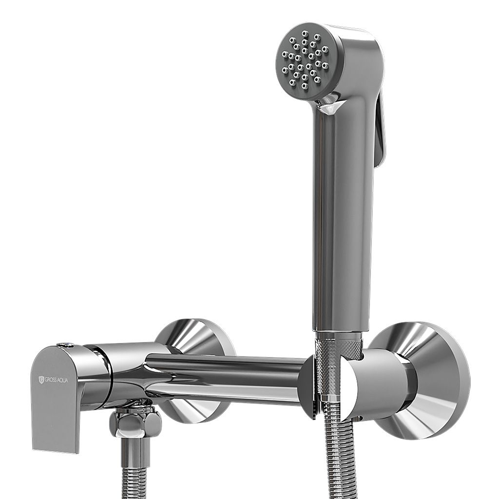 Смеситель c гигиеническим душем настенный Биде (Bidet) GA012201C