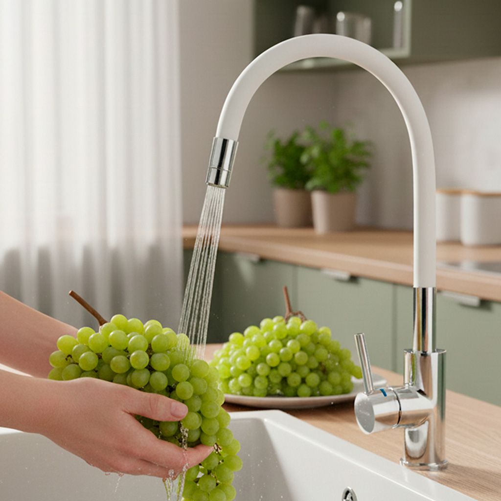 Смеситель для кухни Волна (ColorFlex) 3241508W