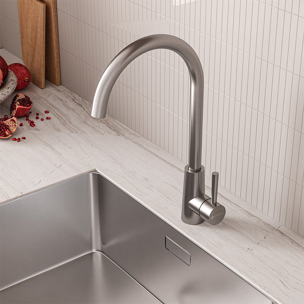 Смеситель для кухни Сталь (Neosteel) 3211611SS