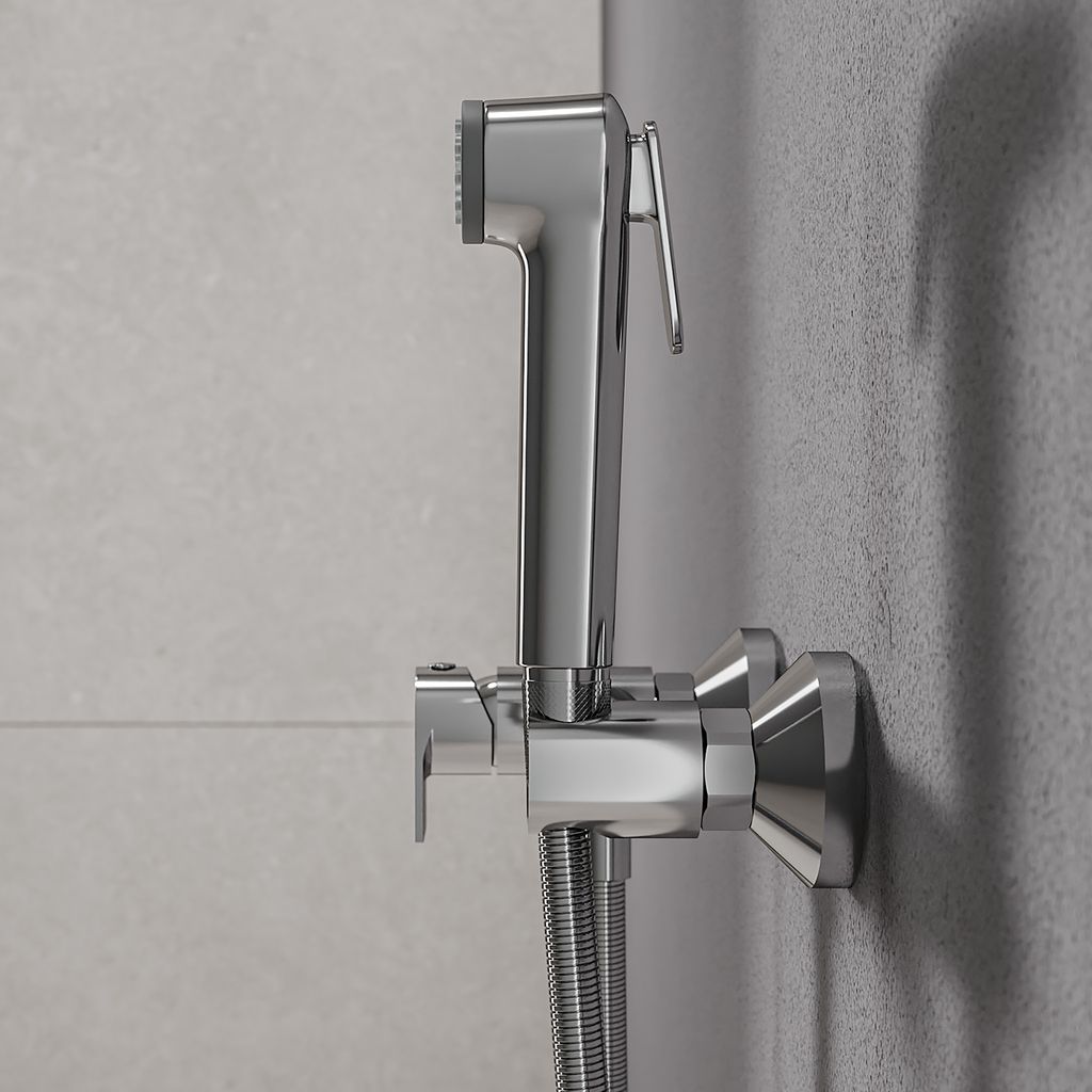 Смеситель c гигиеническим душем настенный Биде (Bidet) GA012201C