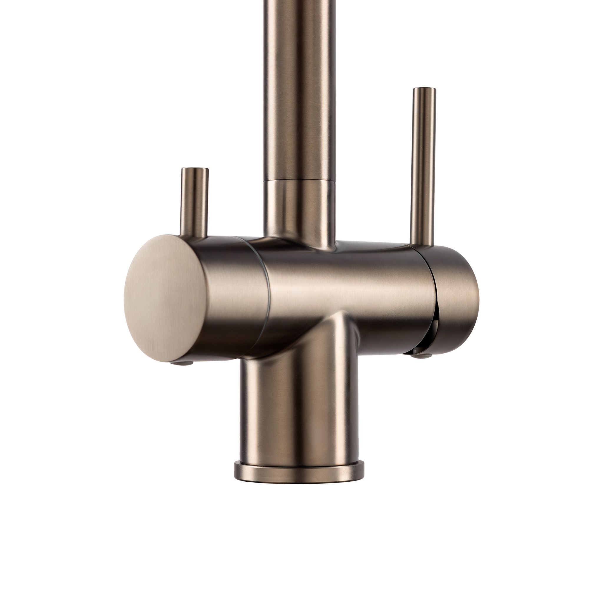 Смеситель для кухни с подключением к фильтру воды Сталь (Neosteel) 3188611SSGMB