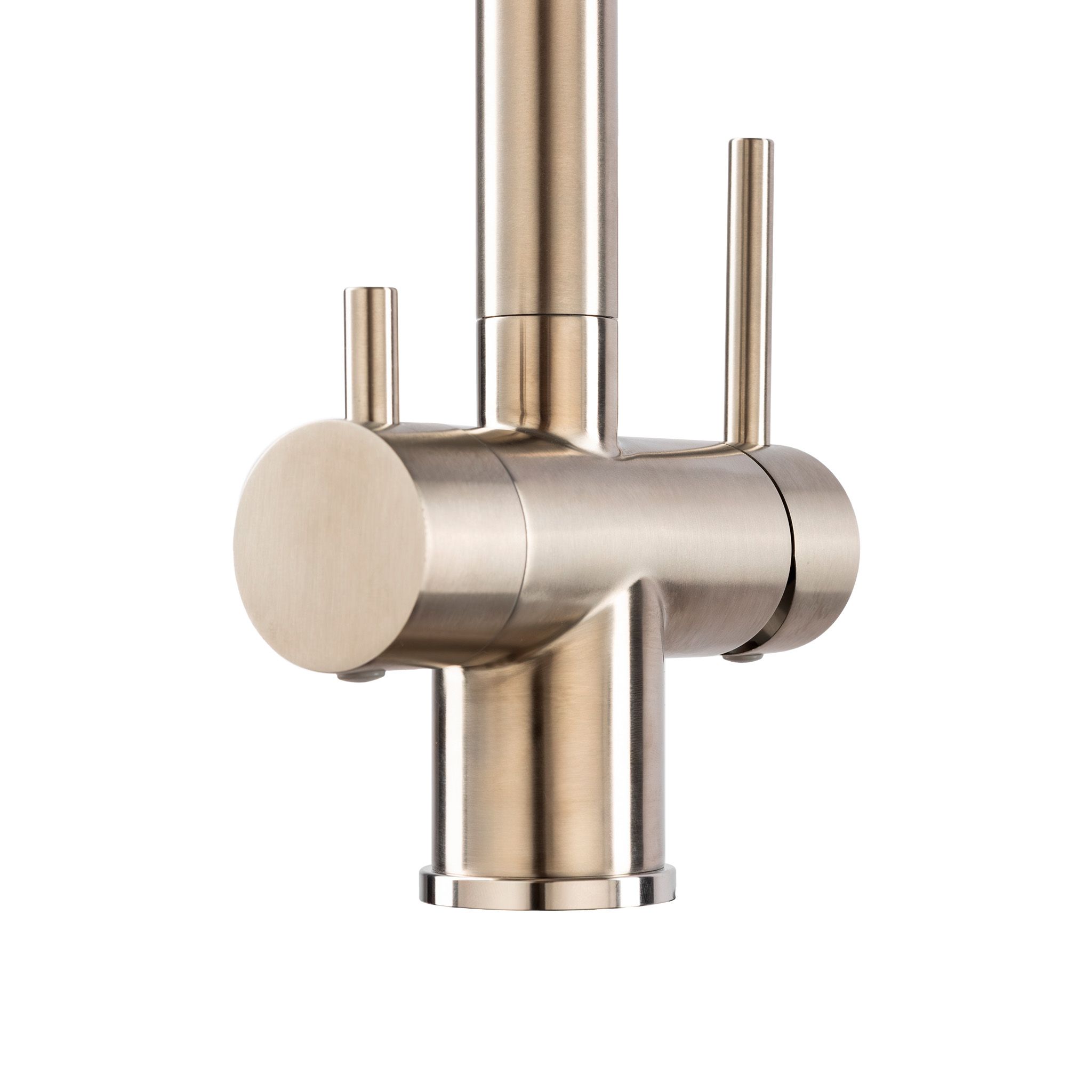 Смеситель для кухни с подключением к фильтру воды Сталь (Neosteel) 3188611SSB