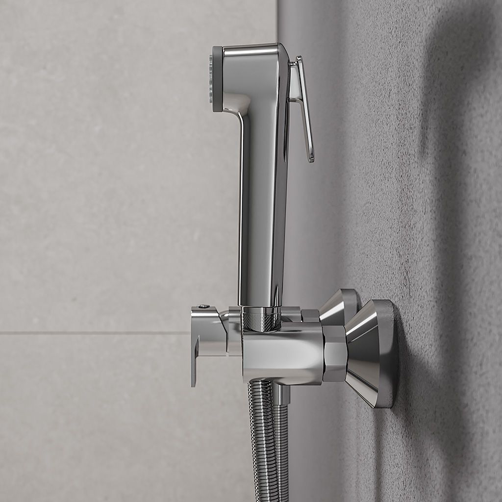 Смеситель c гигиеническим душем настенный Биде (Bidet) GA012201C