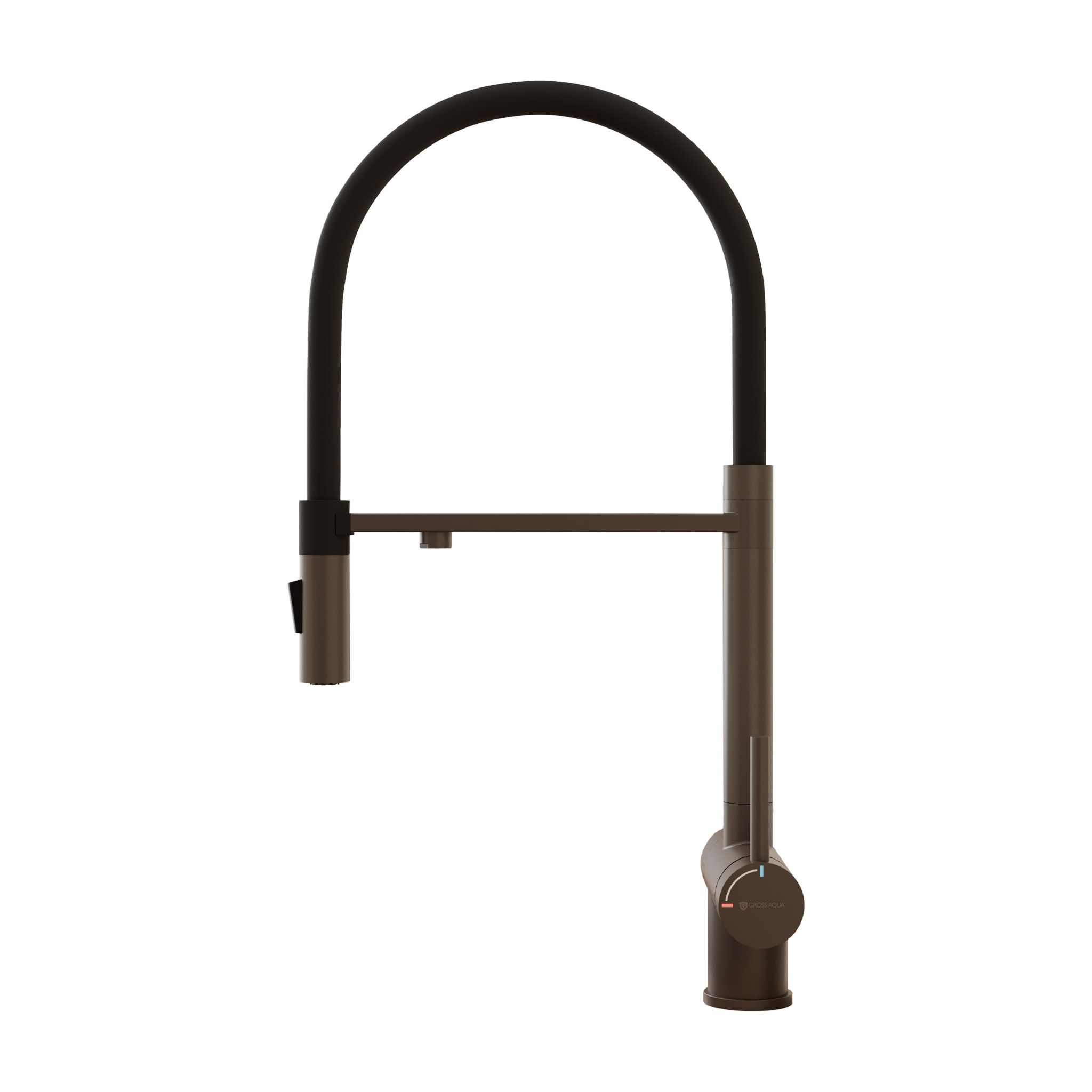 Смеситель для кухни с подключением к фильтру воды Сталь (Neosteel) 3188611SSGMB