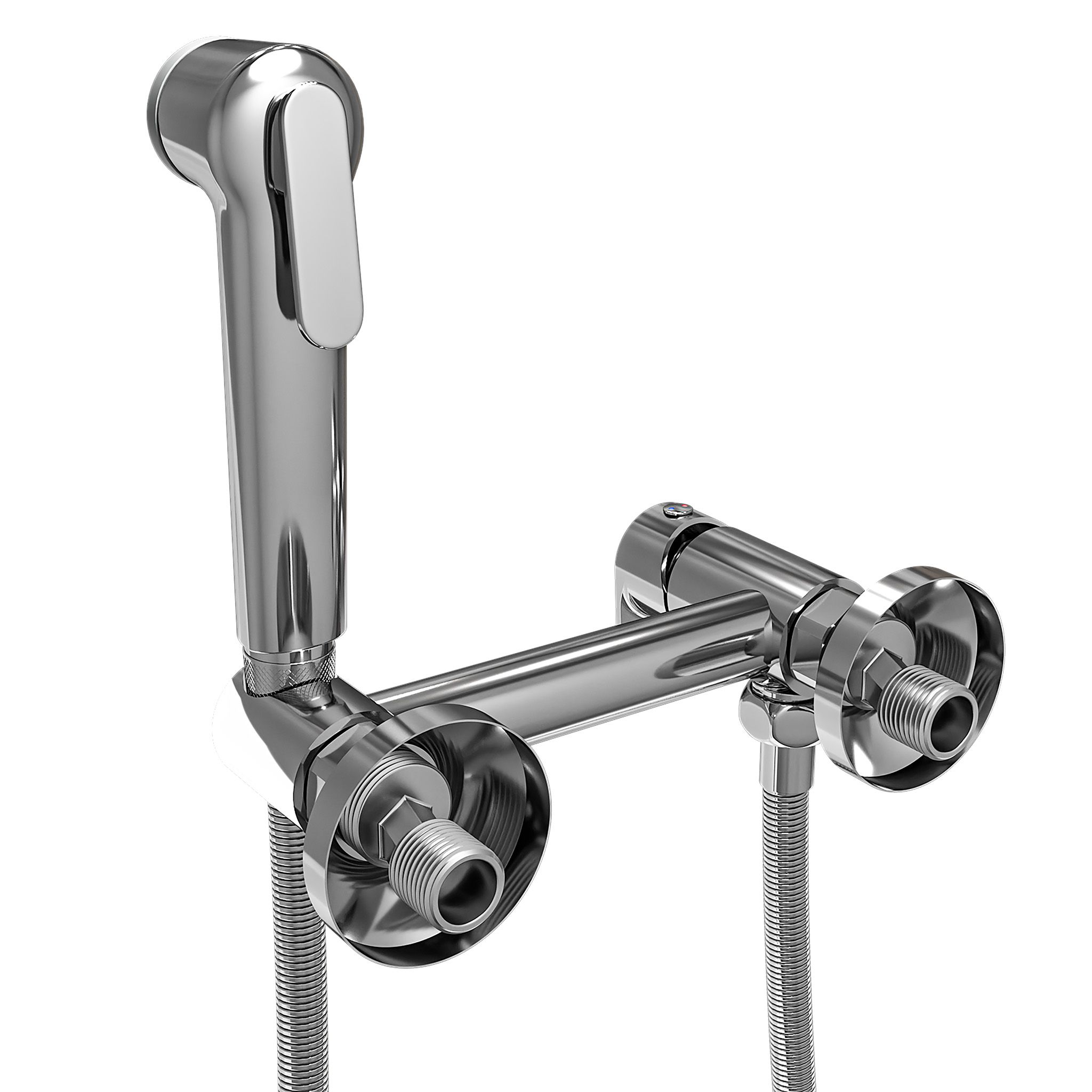 Смеситель c гигиеническим душем настенный Биде (Bidet) GA012201C